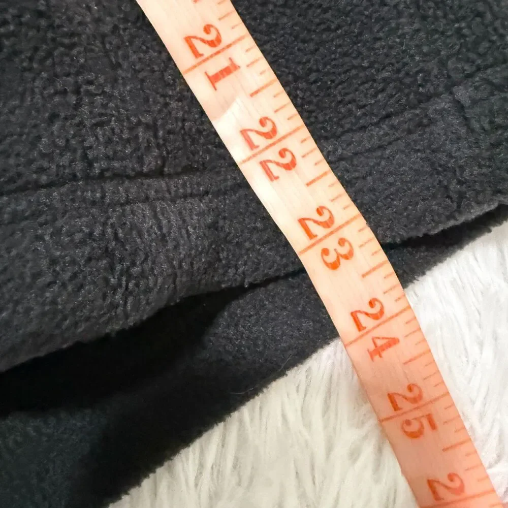 Kids Columbia Full Zip Fleece Jacket Winter Casual in Black Size Medium (10-12)